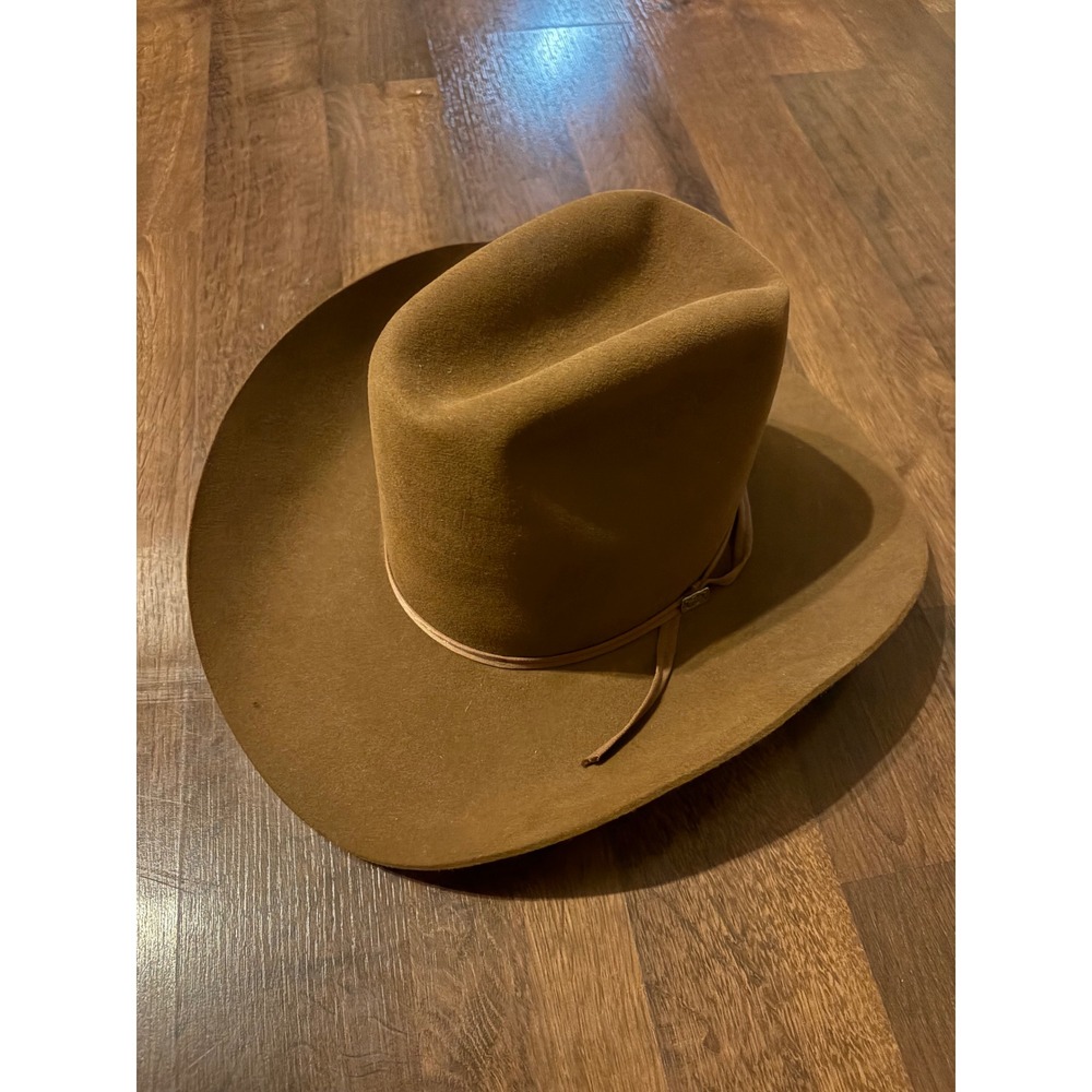 Resistol Hi Sierra XXX Beaver Felt Western Cowboy Hat Chestnut Brown 6 3/4 LO